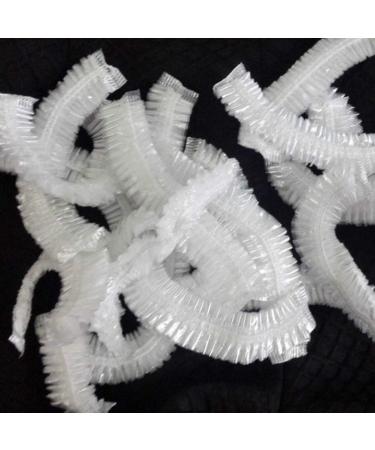 20 Disposable Shower Hoods Transparent Plastic Bathing Caps for Women | Travel Spa Home & Salon Use - Buy Online on GoSupps.com