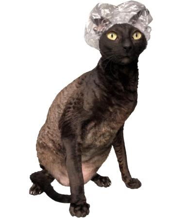 Kotomoda Shower Caps for Sphynx Cats and small pets 20pcs Transparent - Buy Online on GoSupps.com