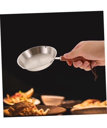 TOPBATHY 3pcs Stainless Steel Mini Pot Stir Fry Wok Non-Stick Pan Nonstick Breakfast Pan Fry Pan Cooking Wok Pans Stainless Steel Saucepan Pancake Pan Flat Pan Nonstick Vegetable Pot Steak - Buy Online on GoSupps.com