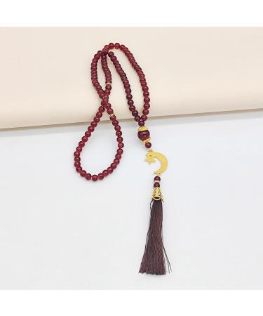 Southjieling Exquisite 6mm Tasbih Rosary Bracelet - Ideal for Hajj Daily Prayers Handmade Easter Gift Jerusalem Violet - Buy Online on GoSupps.com