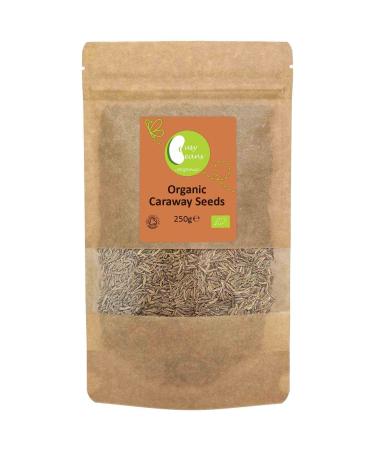Organic Caraway Seeds - Certified Organic - by Busy Beans Organic (250g)
