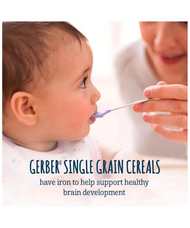 Gerber Baby Cereal Basic Flavor Variety Pack Combo- 8oz: Oatmeal Cereal  Rice Cereal  Multigrain Cereal  and Whole Wheat Cereal- Bundle of 4 8oz Containers - Buy Online on GoSupps.com