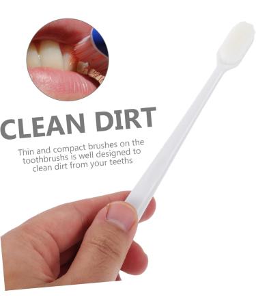 Beavorty 8-Piece Soft Toothbrush Set | Ultra Long Handle Tooth Cleaning Tool for Daily Use & Gum Care - Buy Online on GoSupps.com