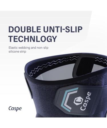Caspe Adjustable Knee Brace - Pain Relief & Support with Gel Pad & Stabilizers for Arthritis Meniscus Tear ACL Sports - Buy Online on GoSupps.com