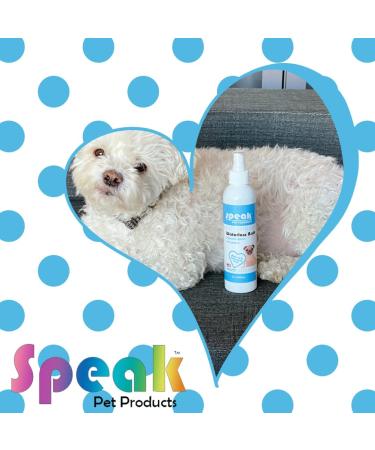 Speak Pet Products Natural Waterless Bath Spray for Dogs - Hypoallergenic & Unscented - 8oz - Buy Online on GoSupps.com