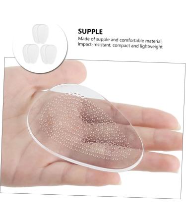 Shock-Absorbing Anti-Slip Mat Shoe Inserts - 3 Pairs Heel Cushion Pads for Women s High Heels | Non-Skid Adhesive Insoles - Buy Online on GoSupps.com
