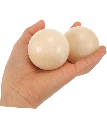 Tovinanna Jade Fitness Handballs - Small Baoding Balls for Massage & Relaxation | Portable Crystal Sports Balls - Buy Online on GoSupps.com