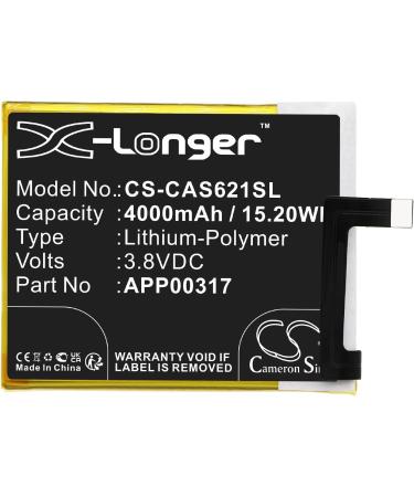 Replacement Battery for Caterpillar S62 Pro - APP00317 4000mAh/3.8V | International Shipping Available - Buy Online on GoSupps.com