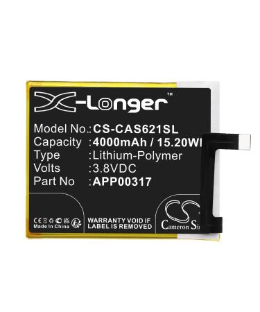 CS Cameron Sino New Battery for CAT S62 Pro fit Part NO APP00317 (4000mAh/15.20Wh)