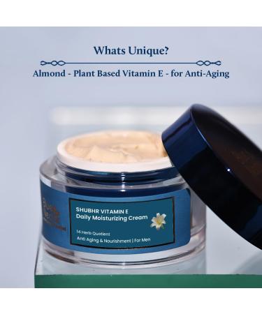 Blue Nectar Men s Face Moisturizer Cream - Plant-Based Vitamin E & C | Anti-Aging Daily Moisturizing with 14 Herbs - 1.7 Oz - Buy Online on GoSupps.com