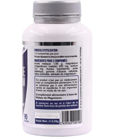 SFB Laboratoires - Magnesium Malate - Source of Magnesium - 90 tablets - Buy Online on GoSupps.com