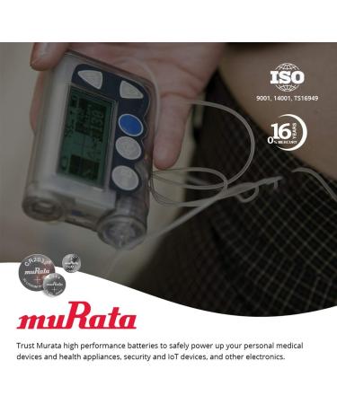 Murata LR1130 Battery AG10 389A - 1.55V Alkaline Button Cell (5-Pack) | International Shipping Available - Buy Online on GoSupps.com