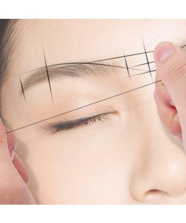 DOITOOL 2pcs Ink Eyebrow Measuring Tool Eyebrow Makeup Accessory Wire Ruler Cosmetic Eyebrow Shape - Buy Online on GoSupps.com
