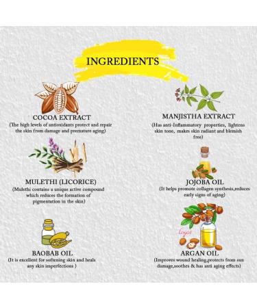 ROOTS AND HERBS Ayurvedic Cacao & Manjistha Cane Sugar Lip Scrub - 100% Vegan Natural Exfoliator for Dark Dry & Chapped Lips | Paraben SLS Sulphate Free (15gm/0.53oz - Buy Online on GoSupps.com