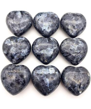 1pc Natural Labradorite Heart-Shaped Raw Quartz Crystal Specimen Decor Quality Gemstone Stone Home Decor Stone Collection - Buy Online on GoSupps.com