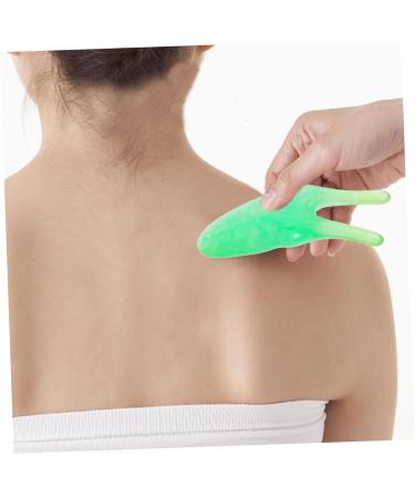 Buy TOVINANNA 1 Multifunctional Massage Tool - Schabe Care Plate Gua Sha Massage Comb - Green 12x4x0.2cm - International Shipping Available - Buy Online on GoSupps.com