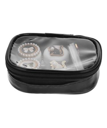 Solustrie 1 set contact lens container tweezer holder glass holder contact lensing box contact lenses insert lens insert remover contact lens holder cartoon suit box alloy travel different colors2 11x9cm