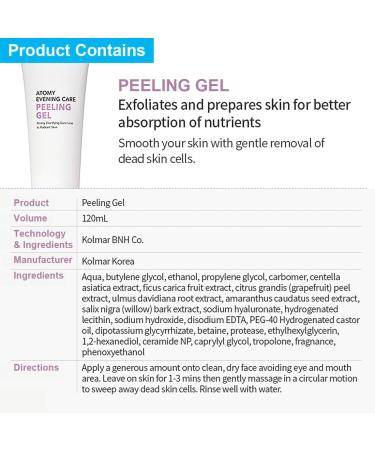 Shop Ato-my Evening Care 4 Set: Foam Cleanser Deep Cleanser Peeling Gel & Peel-Off Mask - International Shipping Available - Buy Online on GoSupps.com