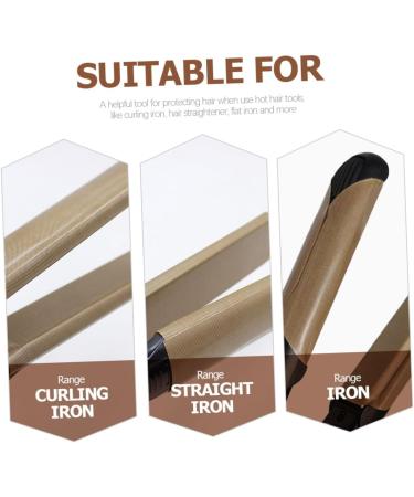 Baluue 20 Pcs Perm Stick Insulation Decal Fiberglass Cloth Decal for Curling Wand 10.00X9.00X0.10CM As Shown - Buy Online on GoSupps.com