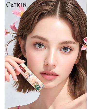 CATKIN Lip Balm Tinted Color Changing Lipstick Ultra Hydrating Lip Moistrurizer Lip Care with Vitamin E Nourishing For Cracked & Dry Lips 0.12 oz C04 Rainbow - Buy Online on GoSupps.com