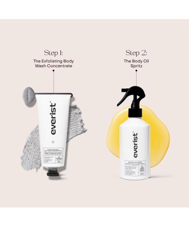 Everist Body Oil Spritz Waterless Vitamin-Infused Dry Body Oil with Vitamin C & E, Lightweight Fast-Absorbing Spray for Glowing Skin Shower-Safe Aluminum Bottle, 6.1 fl oz - Buy Online on GoSupps.com