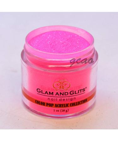 Glam and Glits Color Acrylic Powder  Cocktail-375  1 oz