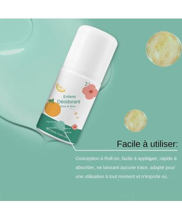D odorant En Rouleau Enfant | Vanille Et Agrumes Non Gras Soins Aux Aisselles Protection 24h Pour Peaux Sensibles Des B b s Pour Filles Et Gar ons 50ml - Buy Online on GoSupps.com