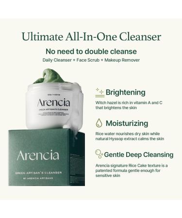 Glass Skin Care Duo Korean Rice Mochi Facial Cleanser + Glow Hyssop Overnight Mask Serum  - Buy Online on GoSupps.com