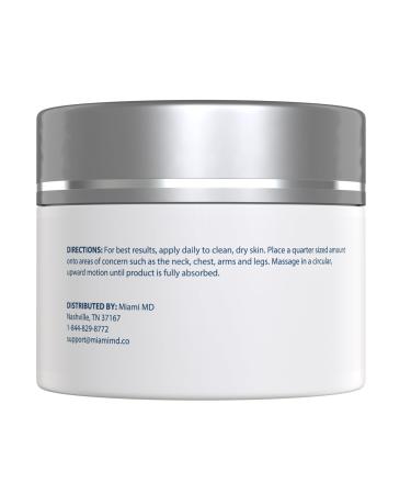 Miami MD Advanced Crepe Fix - Anti-Aging & Skin Firming Cream for All Skin Types - 120ml | Cruelty Free & Paraben Free - Buy Online on GoSupps.com