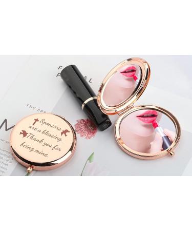 Sponsor Appreciation Compact Makeup Mirror - Catholic Mentor Thank You Gift - Buy Online on GoSupps.com