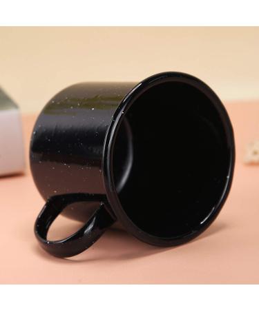 WeddPtyFr Outdoor Camping Mug 16oz - Enamel Travel Tea & Coffee Cup Set - Ideal for Home, Office, Fishing, Picnics - Dark Blue - Buy Online on GoSupps.com