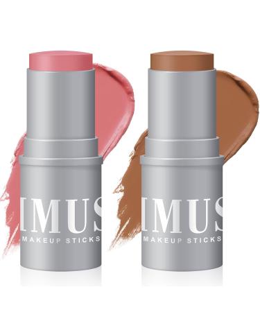 KIMUSE Lip Sleeping Mask Set Lip Care Products & Long Lasting Cream Contour Stick Duo - Buy Online on GoSupps.com