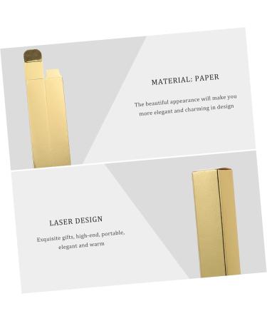 Angoily 100pcs Lip Gloss & Lipstick Box - DIY Packaging for Lip Balm Mascara & Perfume - Eco-Friendly Kraft Cases - Buy Online on GoSupps.com