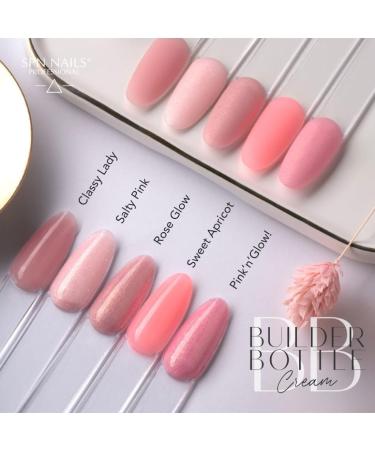 SPN Nails Professional Classy Lady Builder Bottle Cream Gel Nail Polish 10ml- Builder Gels for Nails Extension - classic "cover" shade - Salon-Lasting Manicure LED/UV Lamp Curable - Buy Online on GoSupps.com