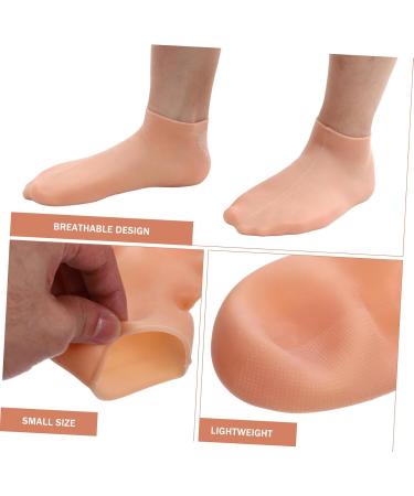 Ipetboom 2 Pairs Exfoliating Moisturizing Socks Foot Moisturizer for Dry Cracked Heel Moisturizing Socks Sleep Socks Nail Monomer Dish Cosmetic Girl Child High Heels Sebs Spa 23x9.5cm - Buy Online on GoSupps.com