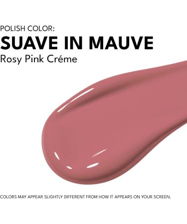 Red Carpet Manicure Gel Nail Polish - Fortify & Protect UV Gel Nail Polish Infused with Vitamin A & Biotin Nail Gel Polish - UV Nail Gel - Suave In Mauve LED Nail Gel Color 0.3 Fl. Oz. - Buy Online on GoSupps.com