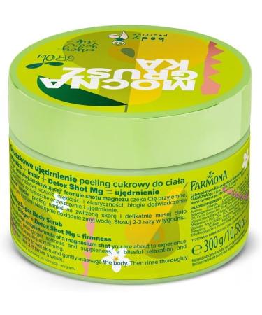 TUTTI FRUTTI Pear and Ginger Body Firming Sugar Scrub + Detox Shot Mg 300g - Buy Online on GoSupps.com