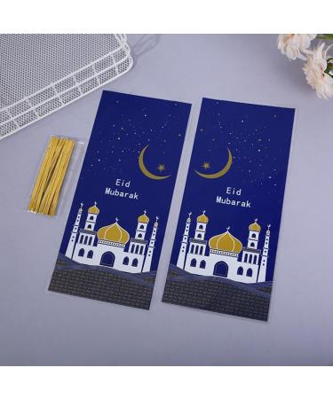 Fzzuzdlap Ramadan Cookie Candy Plastic Set - Muslim Islamic Party Supplies Kit for Eid Al-Fitr - Buy Online on GoSupps.com