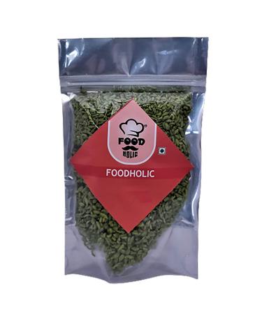 Foodholic Green Sugar Coated Saunf / Fennel Candy Mouth Freshener ( Sweet/Meethi Green Saunf) (100 Gm)_Packing May Vary