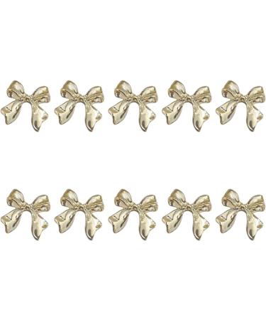 10Pieces Gold/Silver 3D Punk Metal Nail Studs Bows Rabbit Ribbon Nail Rivet Gems Nail Art Jewels For Nail Art Designs Nail Art Jewels 16 Cute Rabbit Ears - Buy Online on GoSupps.com