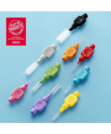 Tepe Original Interdental Brushes - Easy Cleaning for Gaps - 0.5 mm Diameter - 1 x 8 Red Brushes (Pack of 3) - International Shipping Available - Buy Online on GoSupps.com