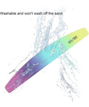 Professional Nail Files Washable Double Sided Nail Files Manicure Pedicure Nail Buffering Files The Nail Plate and Cushion are Easy to Clean and You Can Rinse It with Water (LIZEALUCKYp4r-13) LIZEALUCKYsukmvdxbo6-13 - Buy Online on GoSupps.com
