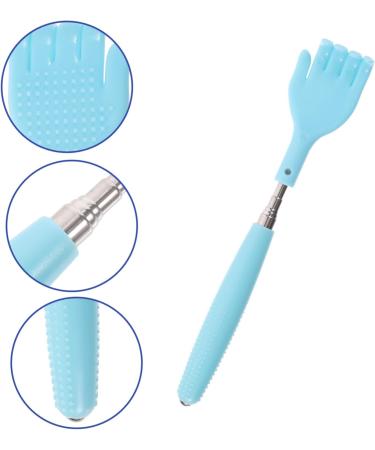 Magiclulu Back Massage Device & Long Handle Back Scratcher Tool Portable & Durable for Ultimate Relaxation | 20.5x4cm Blue - Buy Online on GoSupps.com