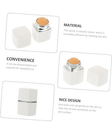 MAGICLULU 5pcs Volcanic Stone Oil-Absorbing Ball Oil Control Face Roller Volcanic Mud White Household Cleaner - Buy Online on GoSupps.com