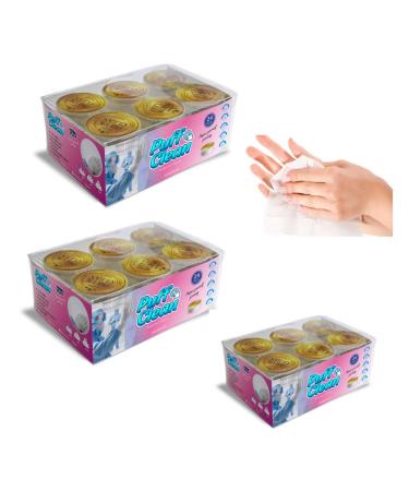 Pufai Puff Clean Hygienic Cleaning Wipes 72 Capsules 3 Boxes