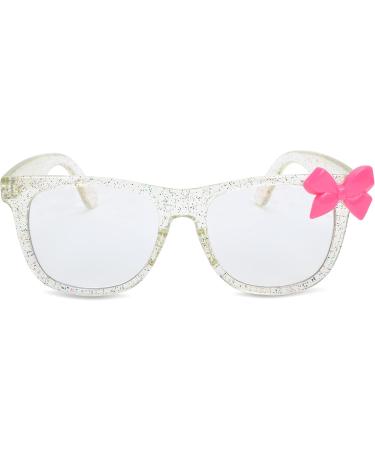 Jojo Siwa Blue Light Blocking Glasses for Women - Sparkle Pink Juniors Eyewear with Pouch | Screen Protection & Eye Care - Buy Online on GoSupps.com