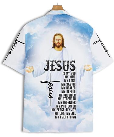 Vintage Funny Superheroes Eyes Hawaiian Shirt Jesus - XX-Large - Buy Online on GoSupps.com