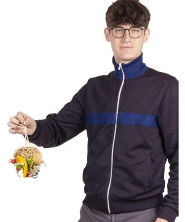 HappyBird Shred-Partyplate - Eco-Friendly Shredding Toy for Parakeets & Small Parrots | Best Bird Toys for Happy Birds - Buy Online on GoSupps.com