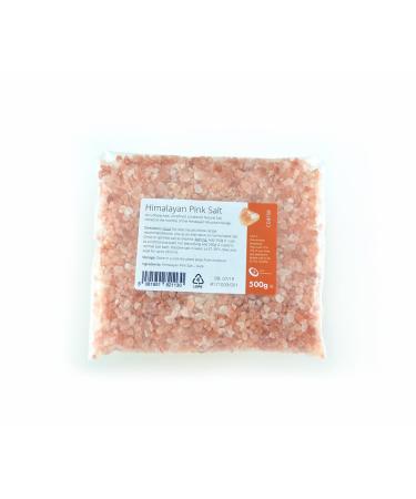 Himalayan Pink Salt Coarse Grade 500g - Natural & Unrefined Pink Salt from the Himalayas
