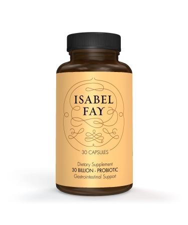 Isabel Fay - Urinary Tract Health Dietary Supplement - 30 Billion CFU Probiotic - Supports Bladder Digestive and Vaginal Health Shelf Stable 30 Capsules